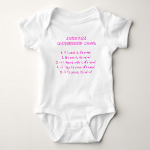 T-shirts Leis da posse da criança - Jordyn