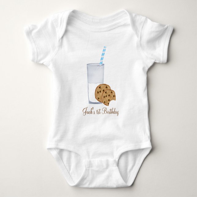 T-shirts leite e biscoitos (Frente)