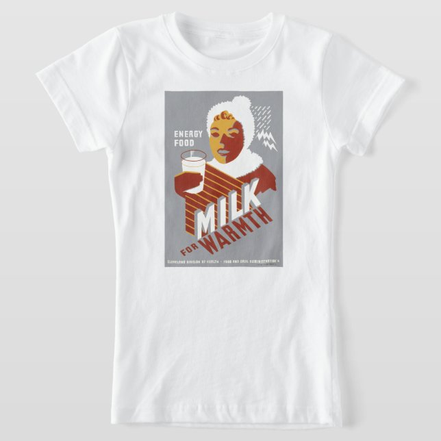 T-shirts Leite para o calor (Postura )