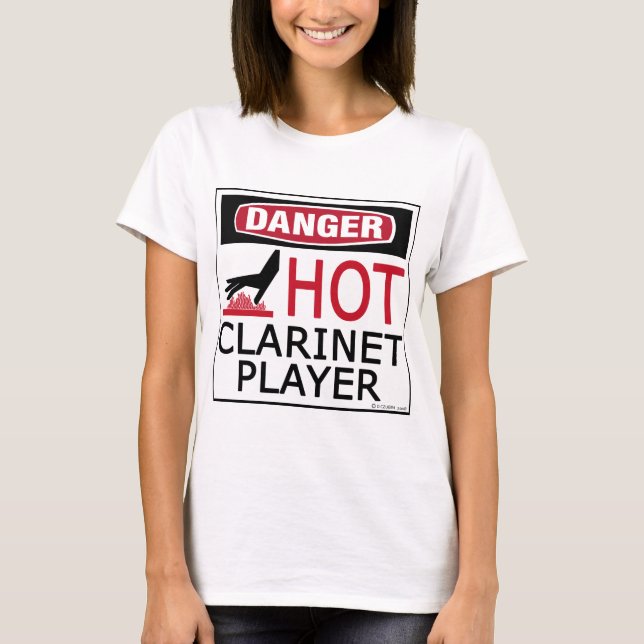 T-shirts Leitor Clarinet Quente (Frente)