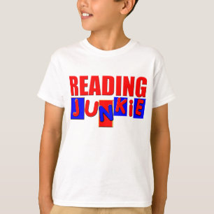 T-shirts leitura engraçada