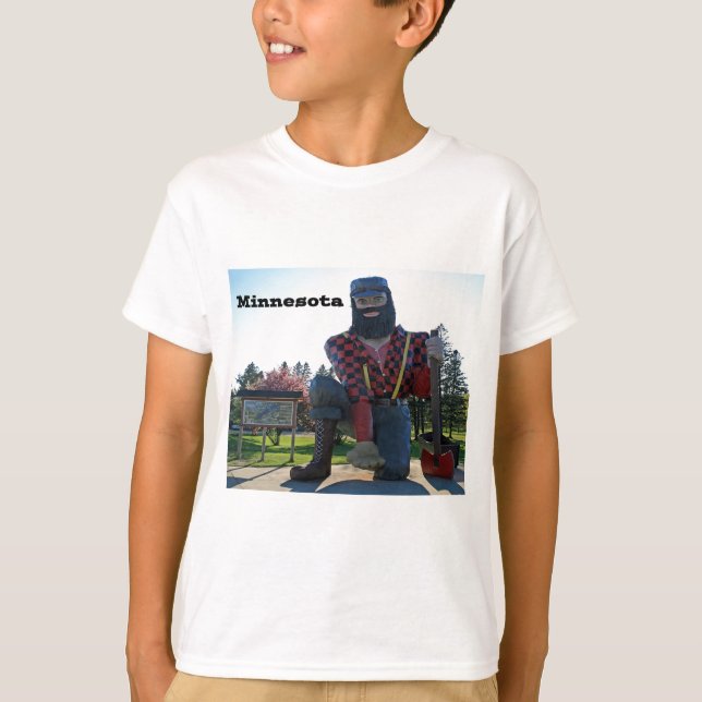 T-shirts Lembrança de Minnesota (Frente)