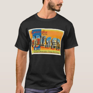 T-shirts Lembrança velha das viagens vintage de Odessa