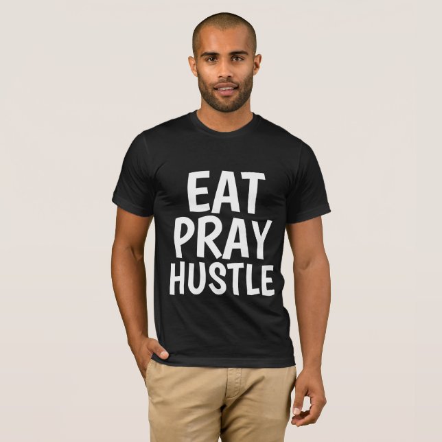 T-shirts LEMBRAS DE BRINCAR HUSTLE Masculinas (Frente Completa)