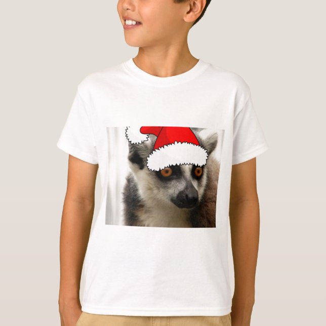T-shirts Lemur de Natal (Frente)