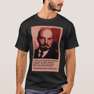 T-shirts lenin na política