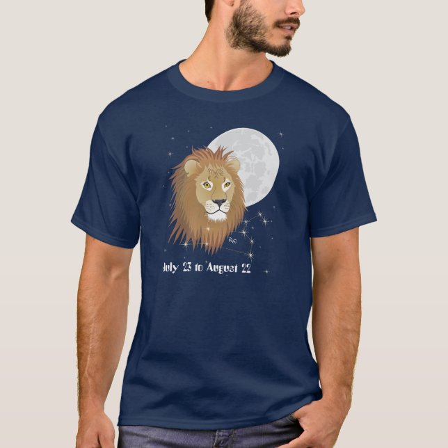 T-shirts Leo July 23 to agostos 22 (Frente)