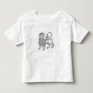 T-shirts Leo (o leão) uma ilustração 'do Poeticon