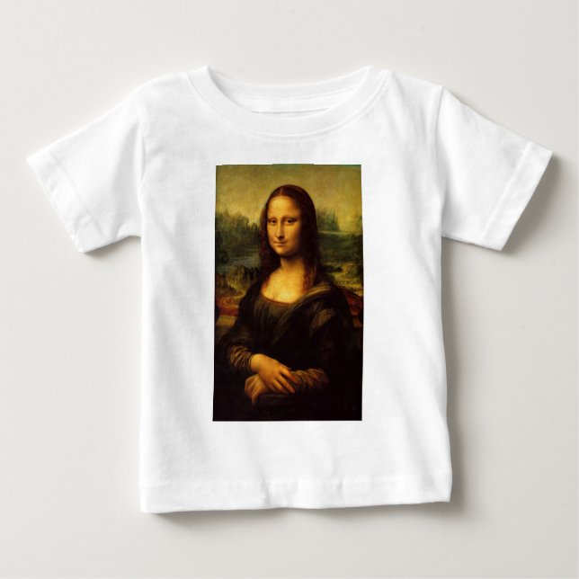 T-shirts Leonardo Da Vinci Mona Lisa (Frente)