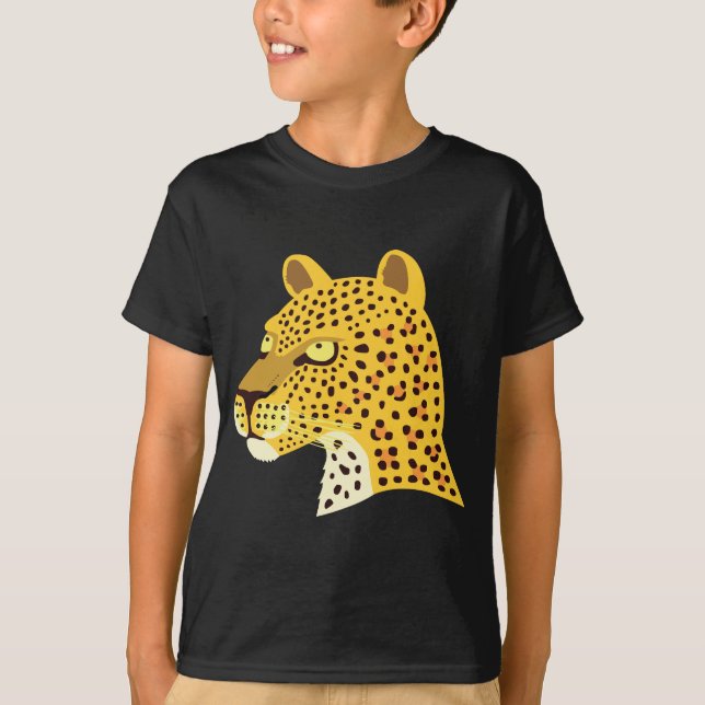 T-shirts Leopardo-de-véu (Frente)