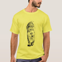 Leopardo do estêncil