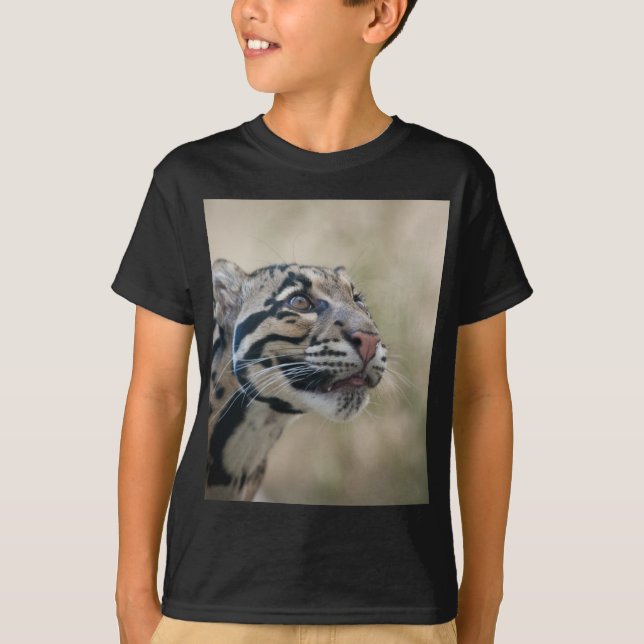 T-shirts Leopardo nublado (Frente)