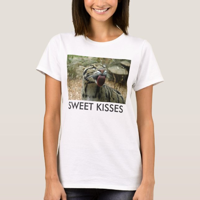 T-shirts Leopardo nublado (Frente)