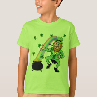T-shirts Leprechaun afortunado