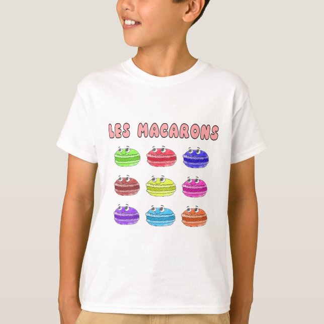 T-shirts Les Macarons — Cartoon (Frente)