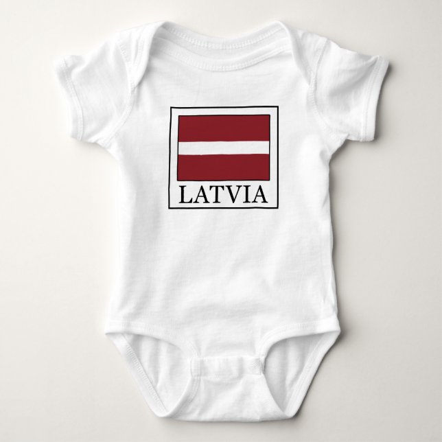 T-shirts Letônia (Frente)