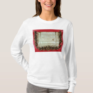 T-shirts Letra medieval do protesto do Bohemian