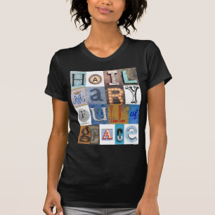 T-shirts Letras de Mary da saraiva