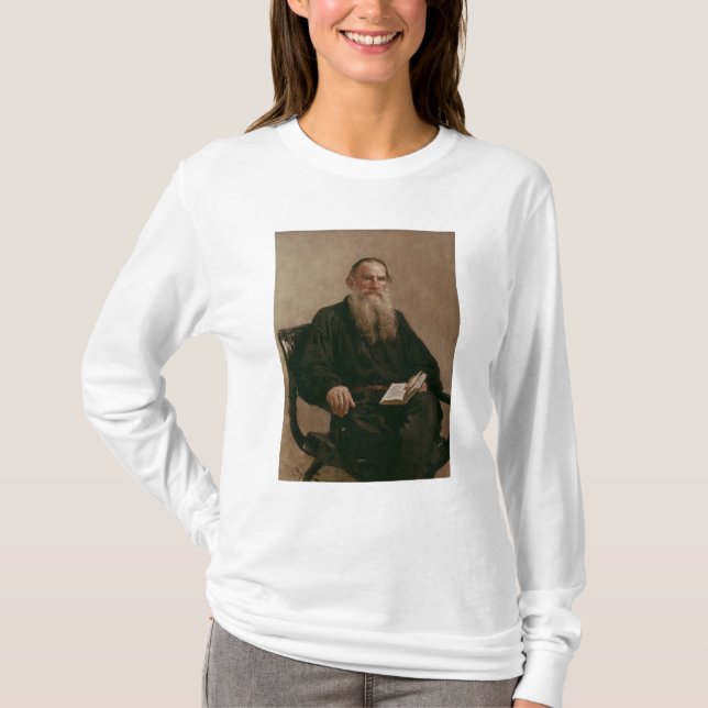 T-shirts Lev Tolstoy 1887 (Frente)