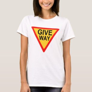 T-shirts Leva o sinal de estrada