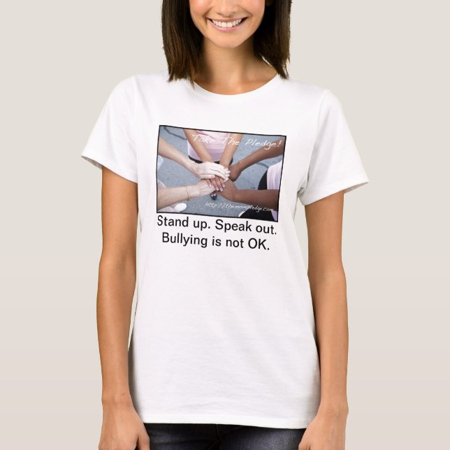 T-shirts Levante-se o T da boneca (Frente)