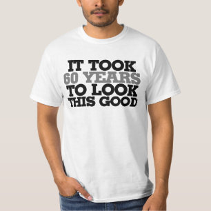 T-shirts Levei 60 anos para parecer tão bom