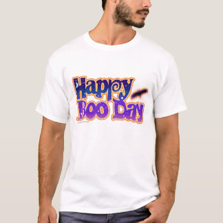 T-shirts leves - DIA FELIZ DE BOO - Halloween