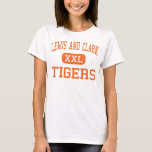T-shirts Lewis e Clark - tigres - altos - Spokane