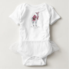 T-shirts Lhama Fofa Animal | Menina Bebê | Bodysuit