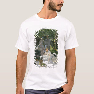 T-shirts l'Herbe do sur do Dejeuner de Claude Monet  ,