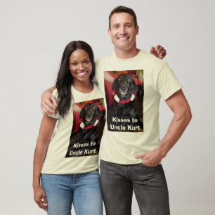 T-shirts Libby, carvão animal & Lib1, beija o toUncle Kurt