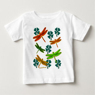 T-shirts Libélulas e trevos