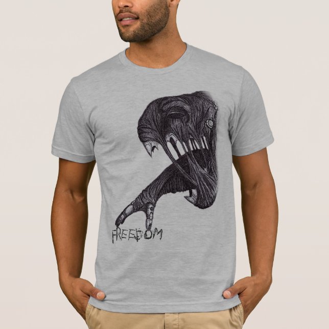 T-SHIRTS LIBERDADE FALSA (Frente)