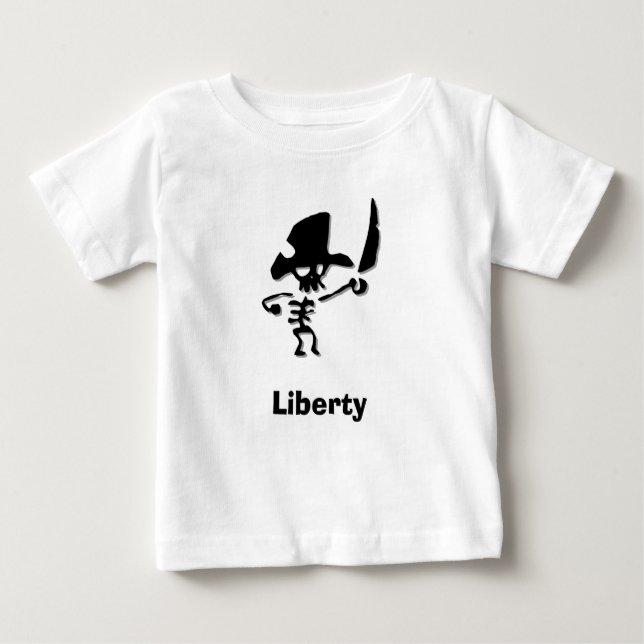 T-shirts Liberdade Pirata (Frente)