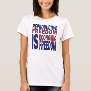 T-shirts Liberdade reprodutiva