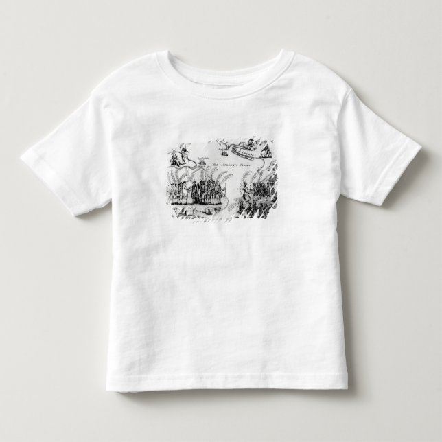 T-shirts Liberdade triunfante, ou a queda (Frente)