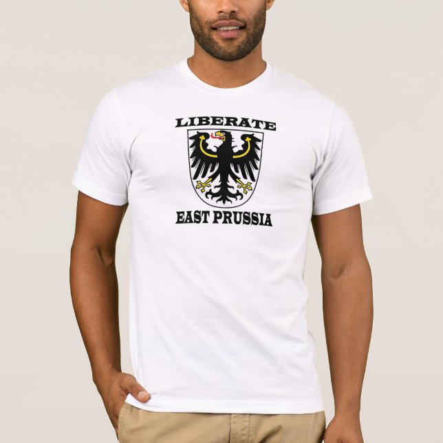 T-shirts Libere Prússia do leste (Frente)