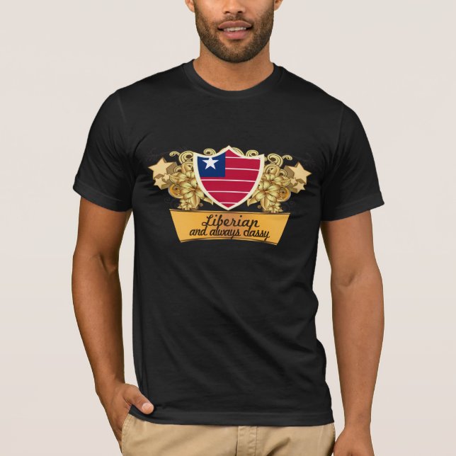T-shirts Liberiano elegante (Frente)