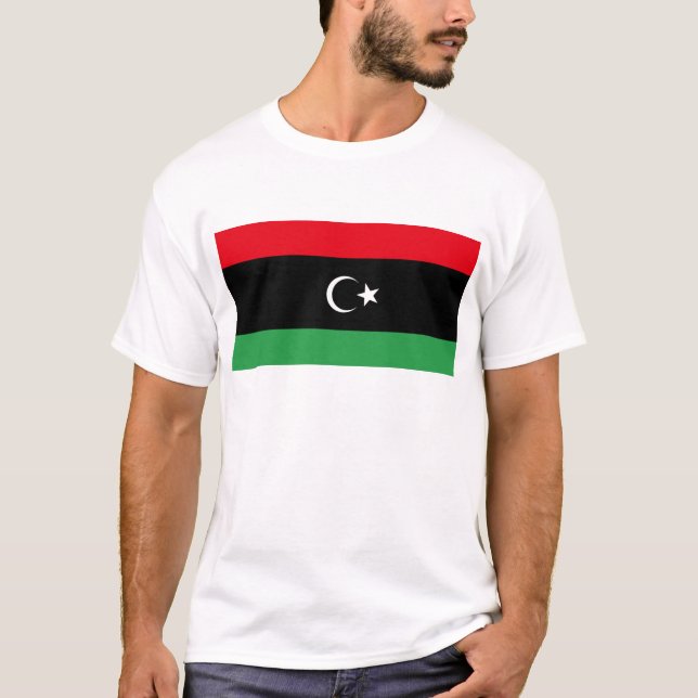 T-shirts Líbia Bandeira (1951) (Frente)