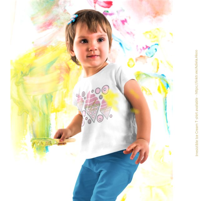 T-shirts - Licença de Sorvete irresistível (Irresistible Ice Cream Liquorice T-shirt by Poet Adiela Akoo. LOVE it? GET it! SHOP NOW 4 fab finds!)