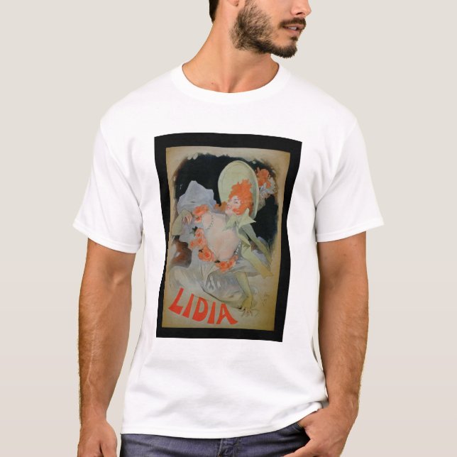 T-shirts "Lidia", 1895 (litho da cor) (Frente)