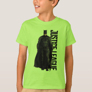 T-shirts Liga da Justiça  Batman No Campo De Batalha