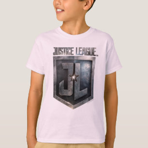 T-shirts Liga da Justiça  Blindagem metálica JL