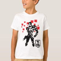 Liga da Justiça | Cyborg Digital Noir Pop Art