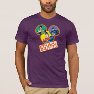 T-shirts Liga da Justiça "Força em Números"