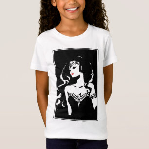 T-shirts Liga da Justiça  Mulher Maravilha Noir Pop Art