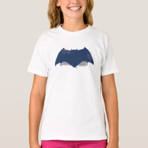 T-shirts Liga da Justiça  Símbolo Pincel e Batman de Meio