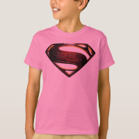 Liga da Justiça | Símbolo Superman Metálico