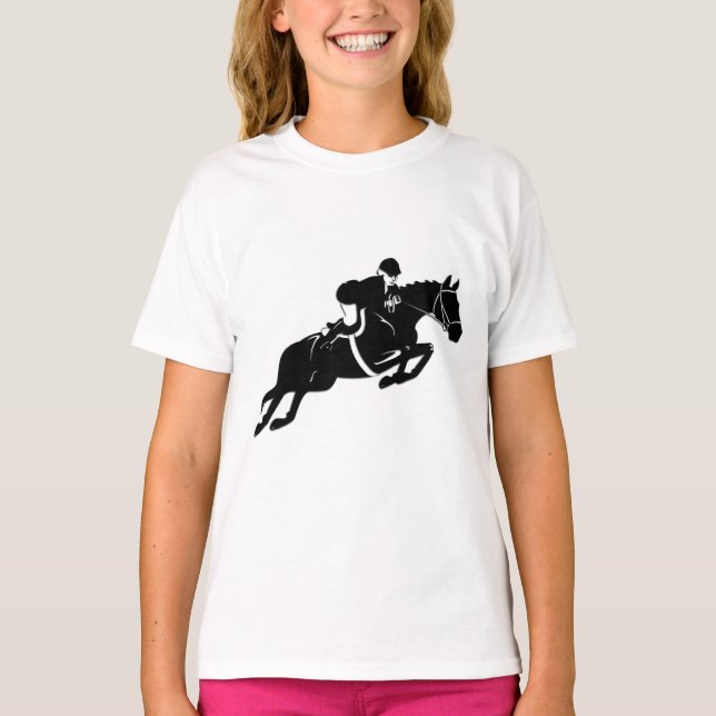 T-shirts Ligação em ponte equestre (Frente)