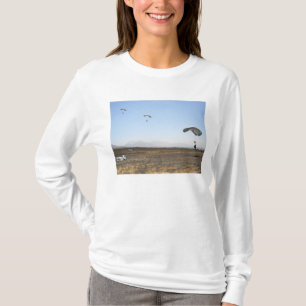 T-shirts Ligações em ponte de pára-quedas da queda livre